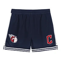Toddler Red/Navy Cleveland Guardians Pinch Hitter Infielder T-Shirt & Shorts Set