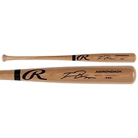 Travis Bazzana Cleveland Guardians Autographed Rawlings Pro Bat 