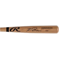 Travis Bazzana Cleveland Guardians Autographed Rawlings Pro Bat 