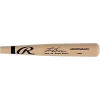 Travis Bazzana Cleveland Guardians Autographed Rawlings Pro Bat with "2024 1st Overall Pick" Inscription