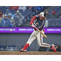Photo non signée du premier coup de circuit Travis Bazzana (Cleveland Guardians) en MLB