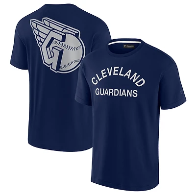 Unisex Navy Cleveland Guardians Elements Super Soft Short Sleeve T-Shirt