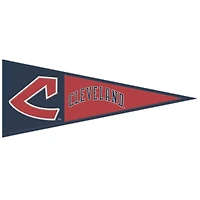 Fanion à logo rétro WinCraft Cleveland Guardians 13" x 32"