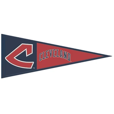 Fanion à logo rétro WinCraft Cleveland Guardians 13" x 32"