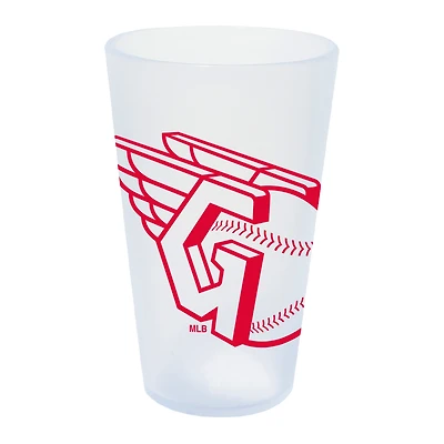 WinCraft Cleveland Guardians 16oz. Icicle Silicone Pint Glass