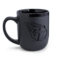 WinCraft Cleveland Guardians 17oz. Black Tonal Ceramic Mug