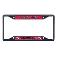 Cadre de plaque d'immatriculation couleur chrome WinCraft Cleveland Guardians