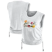 Women's WEAR by Erin Andrews  Heather Gray Cleveland Guardians Cinched Tank Top