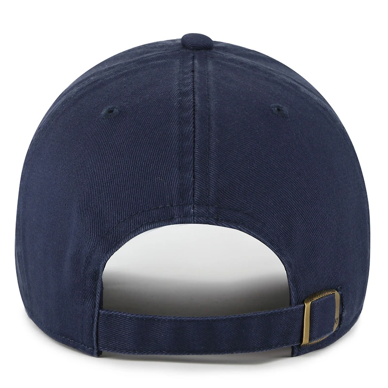 Casquette ajustable Ariana Clean Up bleu marine 47 pour femme des Cleveland Guardians