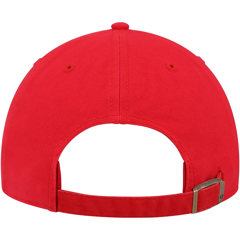 Casquette réglable Miata Clean Up de l'équipe Cleveland Guardians rouge '47 pour femme