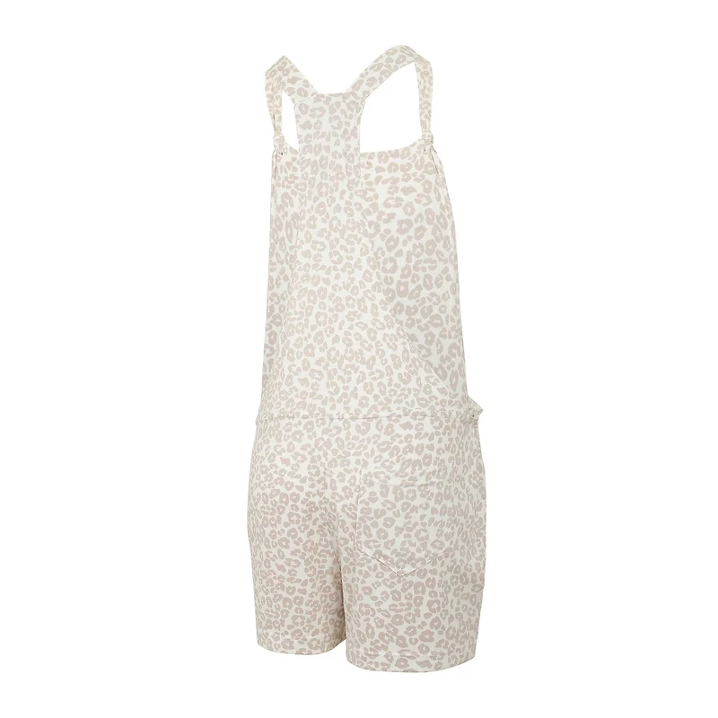 Salopette barboteuse en tricot Concepts Sport crème Cleveland Guardians Montana Hacci pour femmes