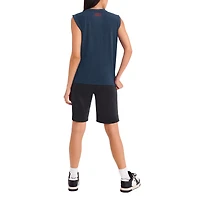 Débardeur Femme DKNY Sport Marine Cleveland Guardians Madison Tri-Blend