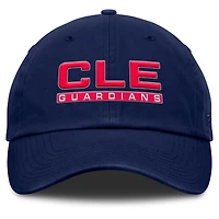 Casquette ajustable Fly Out bleu marine pour femme de la marque Fanatics Cleveland Guardians