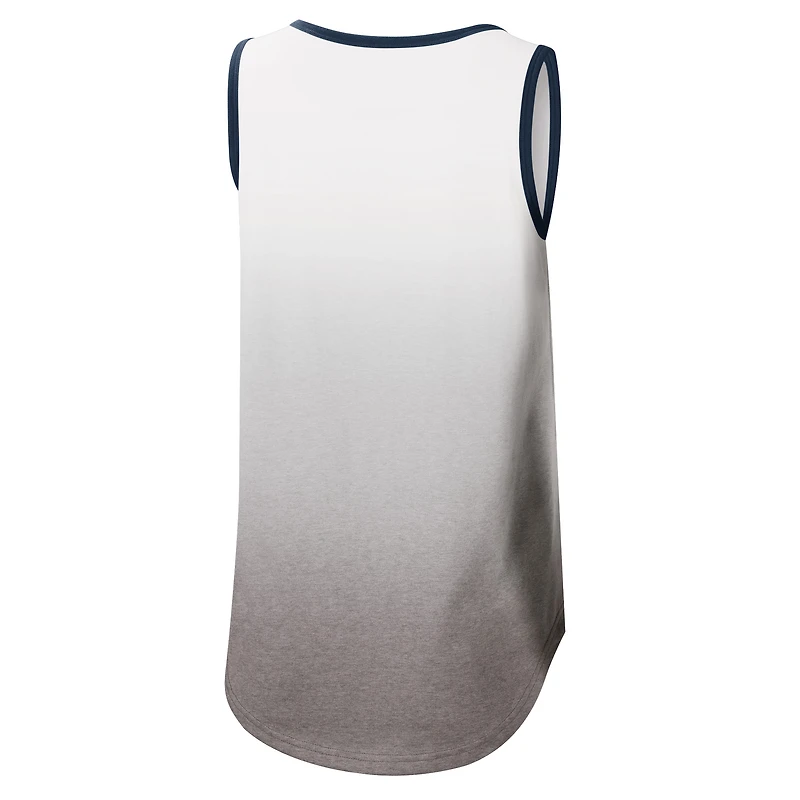 Women's G-III 4Her by Carl Banks White Cleveland Guardians Logo Opening Day Tank Top