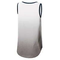 Women's G-III 4Her by Carl Banks White Cleveland Guardians Logo Opening Day Tank Top