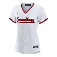 Maillot réplique domicile Nike Chase DeLauter blanc des Cleveland Guardians pour femme