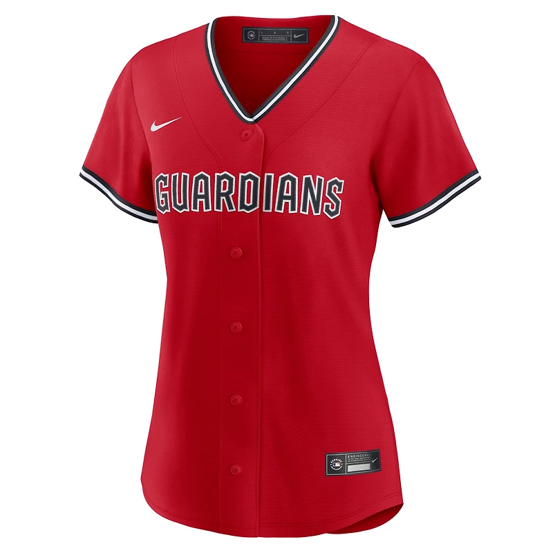 Women's Nike José Ramírez Red Cleveland Guardians Alternate 2 Replica Jersey