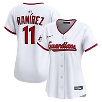 Maillot Nike José Ramírez blanc domicile des Cleveland Guardians pour femme, édition limitée