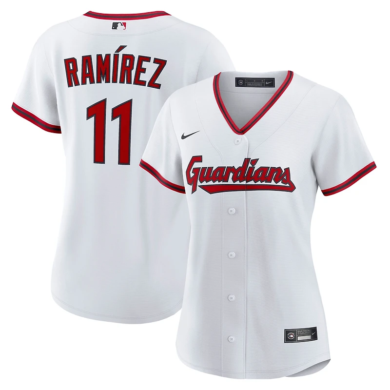 Women's Nike José Ramírez White Cleveland Guardians Home Replica Jersey