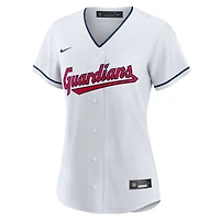 Maillot Nike Jose Ramirez pour femme, réplique à domicile des Cleveland Guardians, blanc