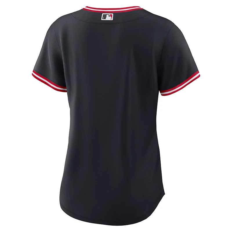 Women's Nike Navy Cleveland Guardians Alternate Replica Jersey