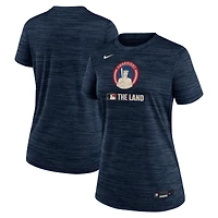 T-shirt Nike City Connect Velocity Dri-FIT Authentic Collection Guardians pour femme, bleu marine