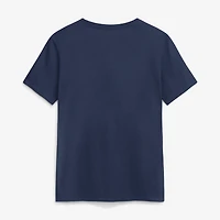 T-shirt Nike bleu marine pour femme avec logo Cleveland Guardians