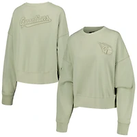 Sweat-shirt en molleton Pro Standard vert Cleveland Guardians pour femmes