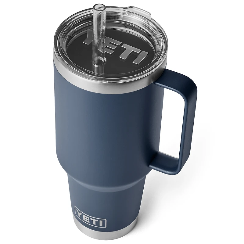 Tasse à paille Rambler YETI Cleveland Guardians Primary (1,27 l)