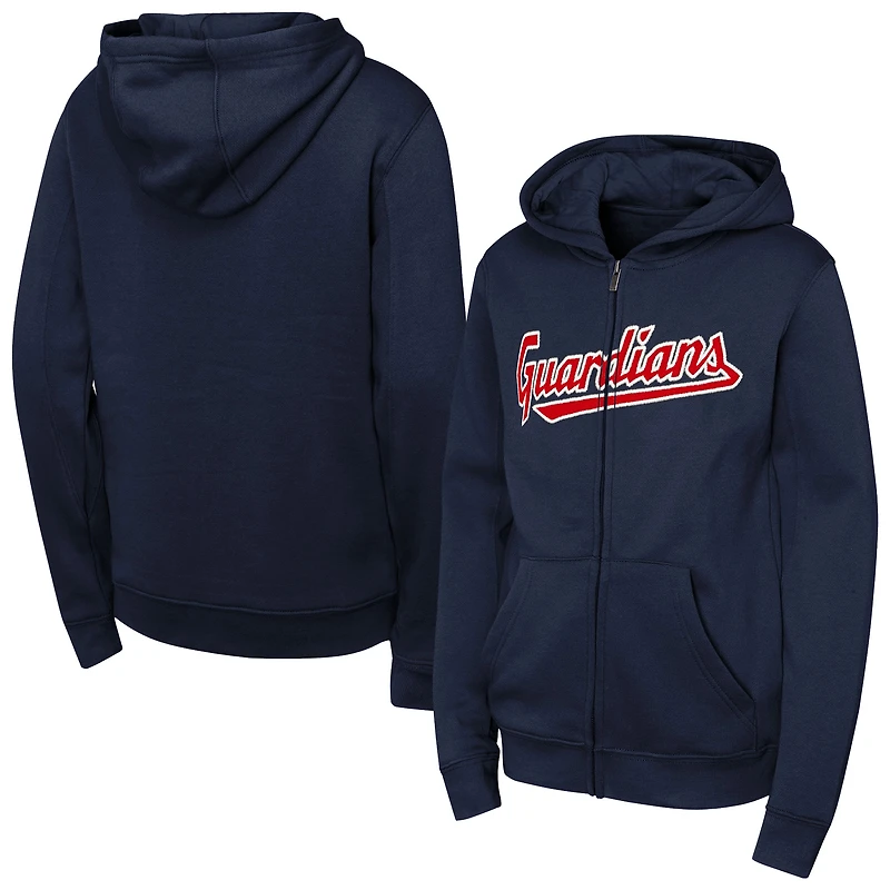 V110833 Guardians 000 YTH WORDMARK LS FZ FLC SWEAT À CAPUCHE JACYTH #7