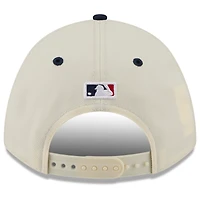 Youth New Era Cream/Navy Cleveland Guardians USA 250 9FORTY M-Crown Adjustable Hat