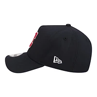 Youth New Era Navy Cleveland Guardians 9FORTY A-Frame Adjustable Hat