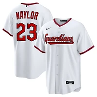 Maillot Nike Bo Naylor blanc pour jeunes des Cleveland Guardians à domicile