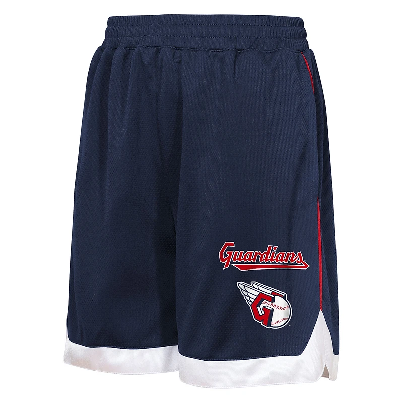Youth Outerstuff Navy Cleveland Guardians Big League All Star Fashion Shorts