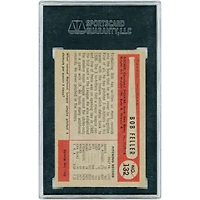 Bob Feller Cleveland Indians 1954 Bowman #132 SGC Authenticated 7 Card