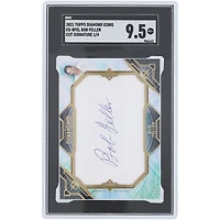 Bob Feller Cleveland Indians Autographié 2021 Topps Diamond Icons Cut Signature #CS-BFEL #1/4 SGC Authentifié MT 9.5 Carte