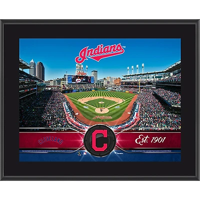 Cleveland Indians 10.5" x 13" Sublimated Team Plaque