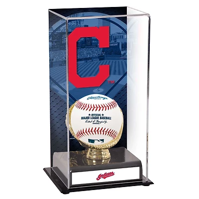 Vitrine sublimée des Cleveland Indians avec image