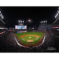 Photographie non signée du stade des World Series 2016 Progressive Field Cleveland Indians
