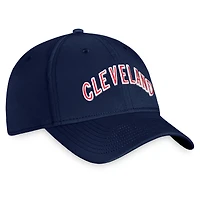 Men's Fanatics Navy Cleveland Indians Cooperstown Core Flex Hat