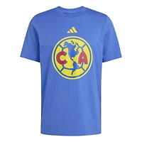 Men's adidas Blue Club America DNA Alphaskin T-Shirt