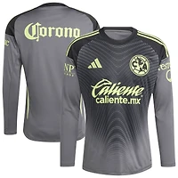 Maillot de gardien but à manches longues adidas gris Club America 2025/26 pour homme
