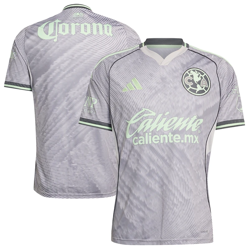 Men's adidas  Gray Club America 2025/26 Third Replica Jersey