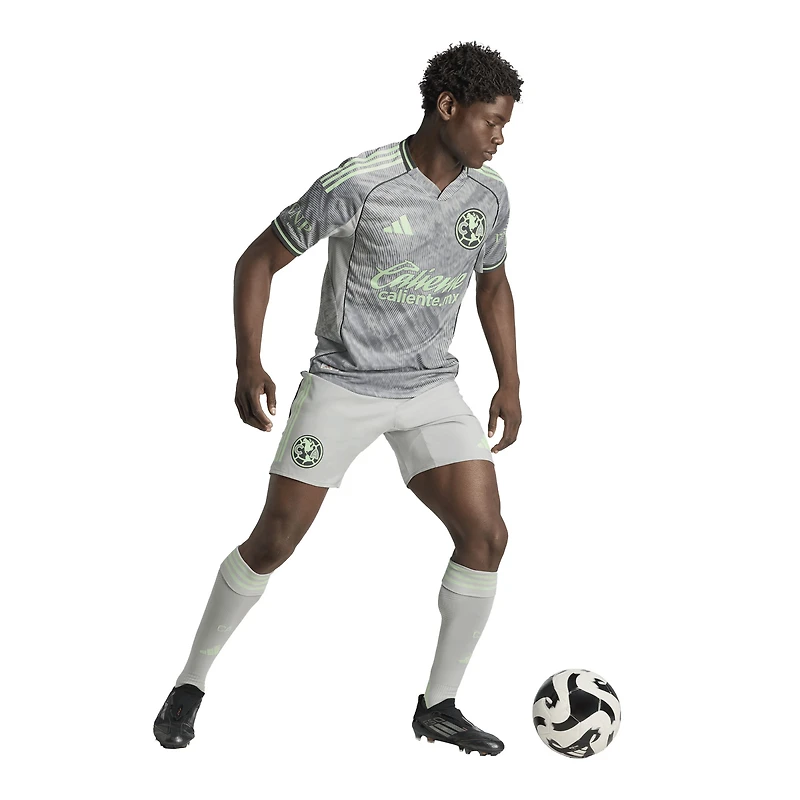 Maillot authentique adidas Club America 2025 Third Field gris pour homme