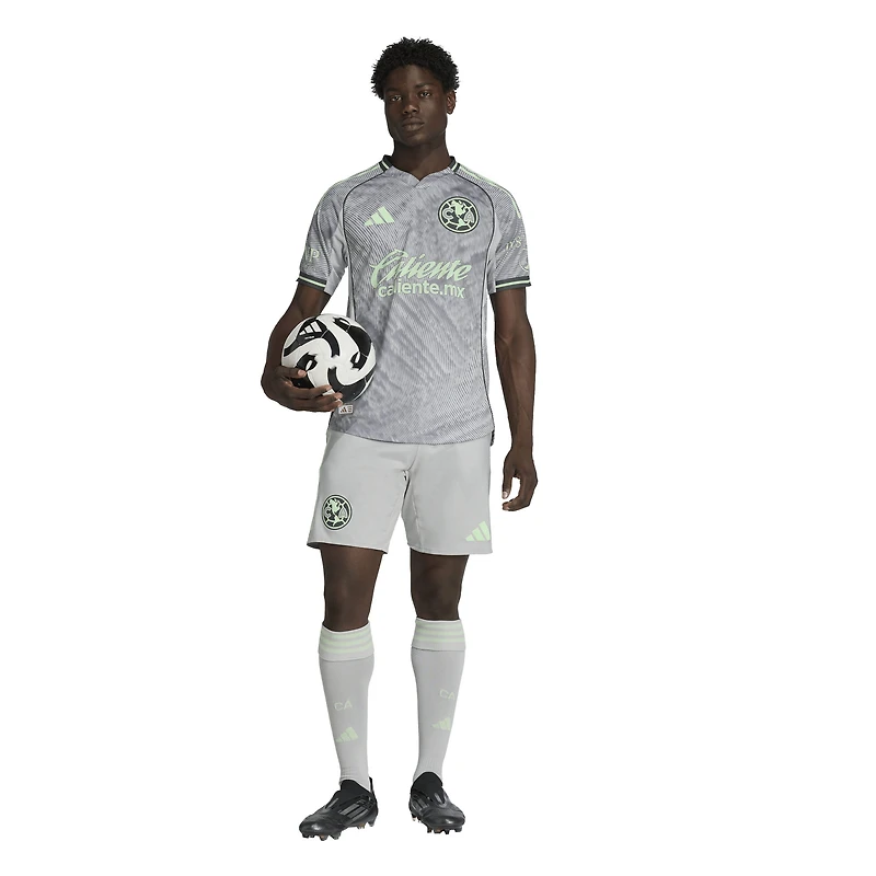 Men's adidas Gray Club America 2025 Third On Field Authentic Jersey