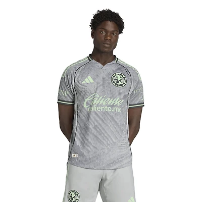 Men's adidas  Gray Club America 2025 Third On Field Authentic Jersey