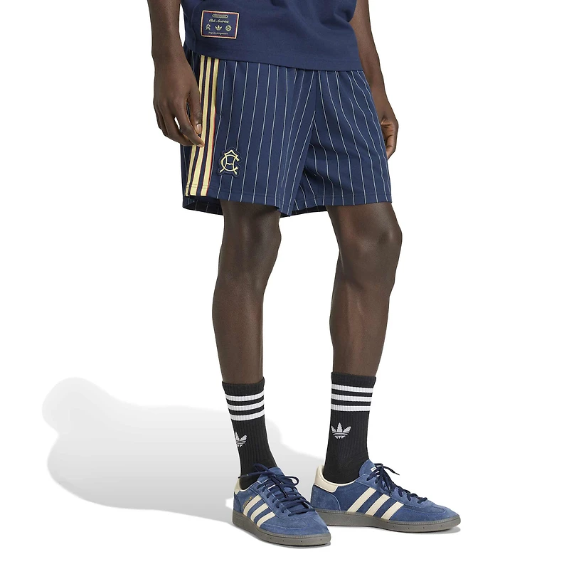 Short adidas Club America Terrace Icons bleu marine pour homme