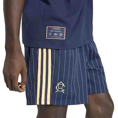 Men's adidas Navy Club America Terrace Icons Shorts