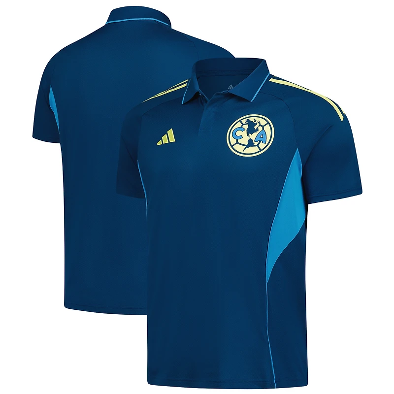 Polo d'entraînement adidas Club America bleu marine pour homme