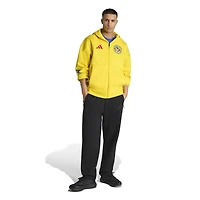 Veste à capuche zippée adidas Club America jaune pour homme 2025/26 Anthem